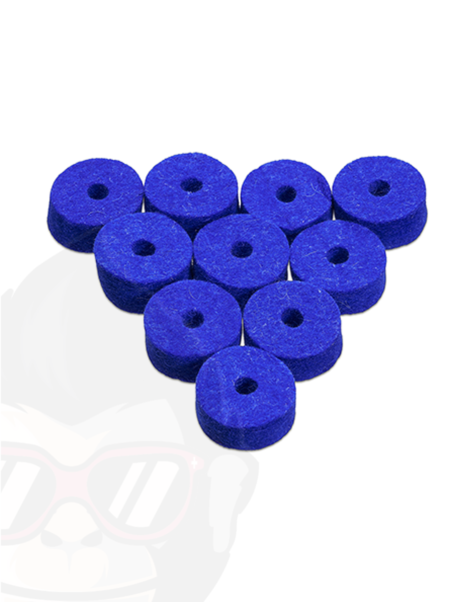 AHEAD Blue Felt for Cymbals 10Pcs. AHAWFBLU